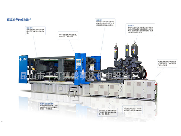 HPM semi solid magnesium alloy injection molding machine